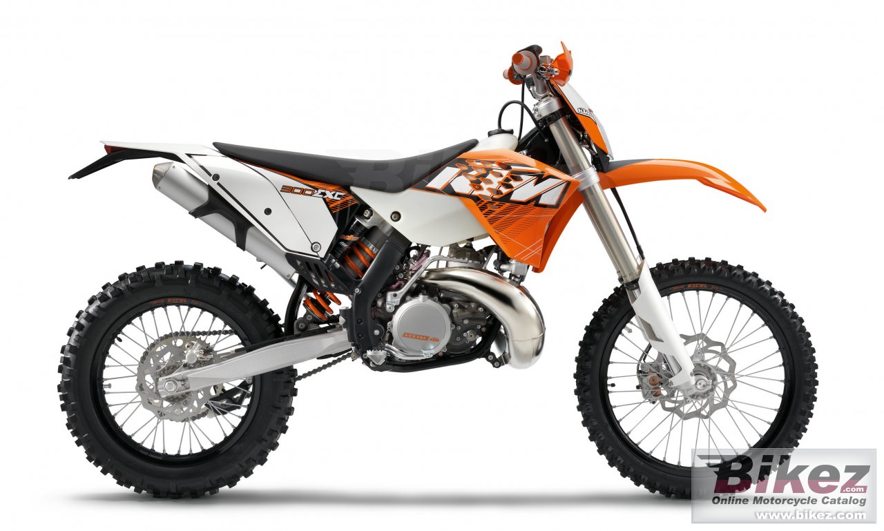 Big KTM 300 exc picture and wallpaper from Bikez.com